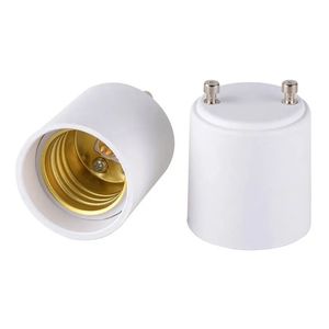 10 st GU24 till E27 Lamp Base Holder Socket Adapter Kvinnlig omvandlare för smarta LED -glödlampor