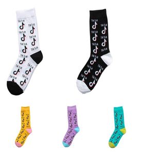 Tiktok стильные забавные женские носки Harajuku удобные повседневные гольфы Tik Tok для девочек видео день рождения специальный подарок3375932