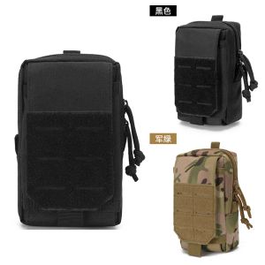 Borse tattiche tattiche EDC Case, taschine di utilità Molle Organizzatore Gadget Postato del telefono Pacchetto di smartphone Strumento Strumento Pocket