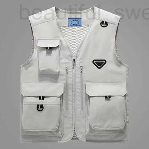 Men's Vests designer vest Designer men's coat Summer Outdoor sports casual multi-pocket multi-function V-neck Fashion women's IVX4