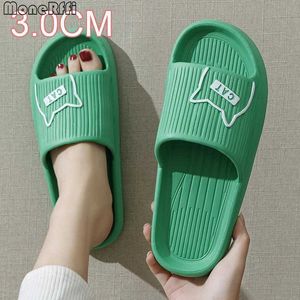 Kapcie Summer Women Beach Gruba platforma Slajdy Eva Home Flip Flip Flip Flops Ladies Fashion Sofe Sole Cloud Sandals014 H240322