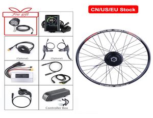 Bafang 48V 500W Hub Motor Rear Wheel Electric Bike Conversion Kit Kinds of Bicycle 20quot26quot 275quot 700C Rear Wheel7222842