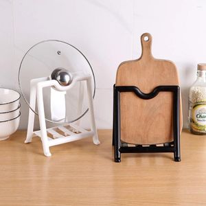 Kitchen Storage Retractable Vertical Rack Paper Towel Napkin Holder Pot Lid Toilet Accessories