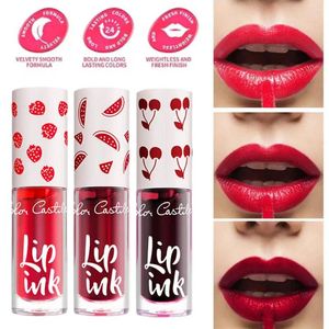 Lipgloss Fruchtsafttönung Antihaftbecher Flüssiger Lippenstift Wasser Erröten Dauerhaft Wasserdicht Lipscheek 2 Lange In1 Flecken und Make-up I2o0
