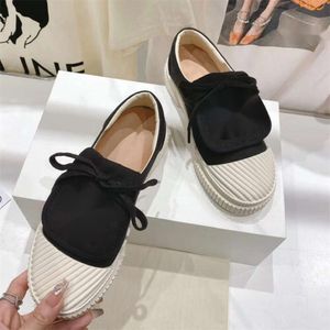 Freizeitschuhe Designer Loeweelies Top Qualität Luxus Mode Sommer Step On Shit Stickerei Flip Zunge Segeltuchschuhe Dicker Boden Keksschuhe Waffelschuhe