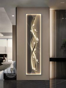 Lampa ścienna nowoczesna abstrakcyjna dekoracja sztuka bezpłatna dostawa salonu do jadalni sypialnia tło zdalne sterowanie dimmi