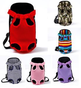 Pet Carrier Bag Outdoor Travel Dog Ryggsäck Portable Breattable Cat Front Chest Totes Puppy Shoulder Bags Pets Supplies8868210