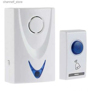 Doorbells Doorbell Set 32 ​​Tuned Song LED Wireless Ringtone Doorbell Remote Control Doorbell Home Safetyy240320