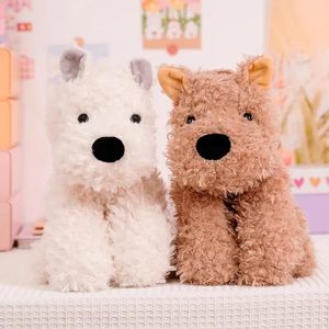 2024 Cute West Highland Puppy Doll Plush Doll transgraniczny Nowy produkt Pluszowa zabawka hurtowa qixi Valentine