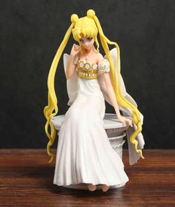 13 CM Sailor Moon Eternal Princess Collection PVC Action Figure Anime Cute Sexy Girl Modello Giocattoli Doll Regalo per adulti5741898