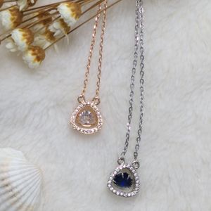 Alloy pendant ladies necklace ornament diamond necklace for holiday party christmas anna ornament