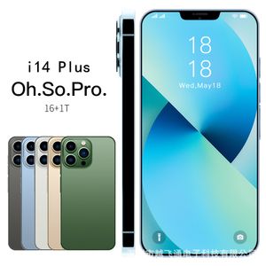 Wholesale of i14 Pro Max Lingdong Island high-definition large screen 4G Android smartphones for cross-border foreign trade mobile phone factories