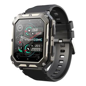 C20PRO Smart Watch Polsino Frequenza cardiaca Pressione sanguigna Ossigeno IP68 Impermeabile Sport all'aria aperta Smartwatch 380MAH 35 giorni Standby Lavoro di lunga data