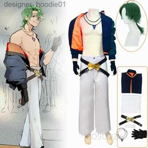 Cosplay Anime Cosplay Come Full Set Men Halloween Party Show NT Outfit XS-XXXXLC24320