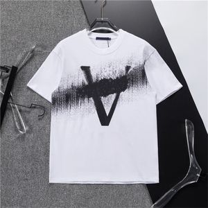 Camiseta masculina designer de moda impressa carta de manga curta camisa de verão masculino e feminino casual camiseta M-3XL