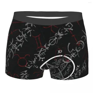 Unterhosen Herrenhöschen Boxer Unterwäsche Mystische Sternzeichen Okkulte Symbole Sexy männliche Shorts