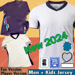 2024 Saka Foden Soccer Jerseys 150th Pre Match Bellingham Rashford 22 23 24 25 Englands Kane Grealish National 150 Football Kit 24 25 Women Shirts White Men Kids