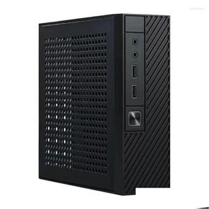 Conectores de cabos de computador S Mini-Itx para Case Home Theater Htpc Monitoramento Servidor Gaming Desktop Microserver Host Chassis Diy Enc Dhlg9