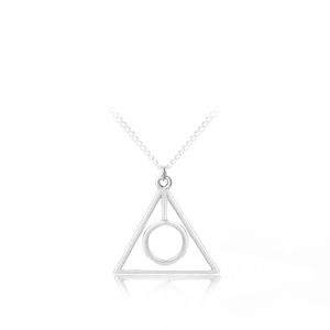 TV Movie Jewelry Hallows Triangle Pendant Necklace Fans Fashion Jewelry