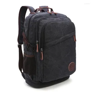 Backpack Canvas Vintage For School Hiking Travel Casual Bookbag Men Women Laptop Rucksack Backpacks