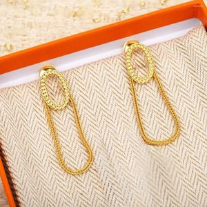 Ohrstecker Marke Vintage für Frauen Luxus Schmuck Designer Eardrop Mode reine 925 Splitter Lady Party