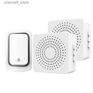 Doorbells Outdoor wireless doorbell house my melody welcome ring bell self-service waterproof button USB interface doorbell kitY240320