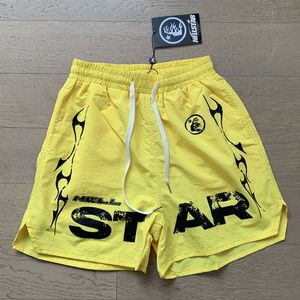 Hellstar Designer Mens Short HellStar Shorts Pants Retro Water Mycie szorty Mężczyzny Masowe kobiety Kobiety Pantaloncini Gym luksusowy dla mężczyzn Vilebrequin JK