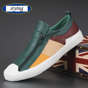 Schuhe Herren bequeme Lederschuhe Herren Slebende Heiße Verkauf Moccasins Fahren handgefertigte Leder -Freizeitschuhe Männer Schuhe Design Sneaker