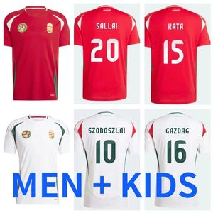 SZOBOSZLAI 2024 2025 Венгрия Футбольные майки национальной сборной по футболу SZALLAI SZALAI FERENCZI GAZDAG VINICIUS ORBAN PRISKIN 24 25 футбольная рубашка