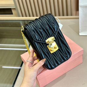 Women Quilted Lambskin Crossbody Bag Luxury Metal Buckle Chain Single Shoulder Crossbody Bags Designer Folded Solid Color Retro Shoulder Bags