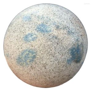 Dekorativa figurer 360G Natural K2 Quartz Crystal Sphere Ball Reiki Healing