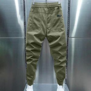 Men's Pants Regular Fit Men Cozy Plush Sweatpants With Drawstring Waist Pockets For Casual Streetwear Style Soft Warm