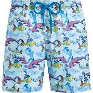 Vilebre Pantaloncini da uomo Bermuda Pantaloncini Boardshorts UOMO SWIM SHORTS TORTUES MULTICOLORES Trunks Uomo Surfwear Bermuda Beach Short Turtles Estate 89452