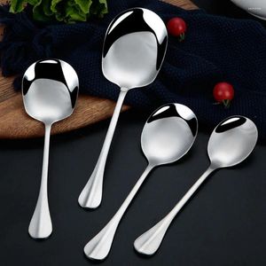 Spoons Bar Cafe Large Kitchen Supplies Dinner Dish Restaurant Rice Buffet Serving Spoon Public Soup Tableware