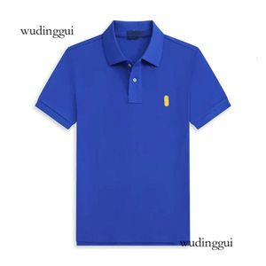 Qualitätsmarke Pony Stickerei Hemden Herrenhemden Designer Poloshirt Hemd Business Stehkragen Baumwolle Mode Herren Damen 446