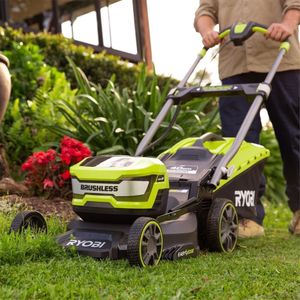 En+ 18V 40cm 6.0AH HP Brushless Cordless Lawn Mower Kit