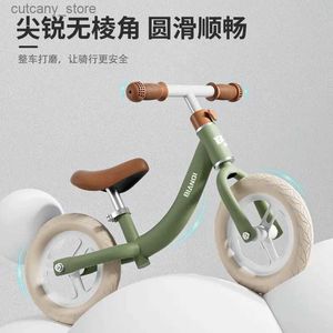 Bikes Ride-Ons Childrens balance car without pedal 1-2-3-6 year old baby glide toy bicyc arning strolr L240319