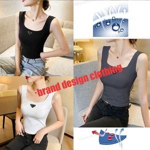 Luxury Designer Tank Top Without Steel Ring Cup Outer Wear Underwear Yoga Sports T Shirt