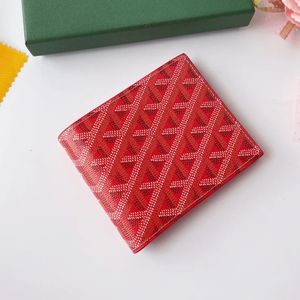 2024 Womens Go Yard Wallets Designer Mensholder Wallet Weather Women Women Bag Men Short Flap Card حامل الأزياء المحفظة عملة متعددة الاستخدامات