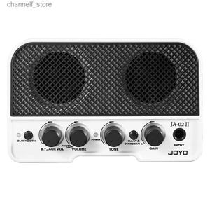 Datorhögtalare Joyo JA-02 II Mini Guitar Amplifier Högtalare Portable 5W Bluetooth Acoustic Guitar Speaker With Cleaning and Speed ​​Channely240320