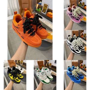 10 giorni consegnati con scarpe da ginnastica di sneaker da uomo New Mens Fashion Trend Oblique Side Side Designer Floral Designer Casual Versatile Aeroporto di guida all'aperto a Walking High Quari