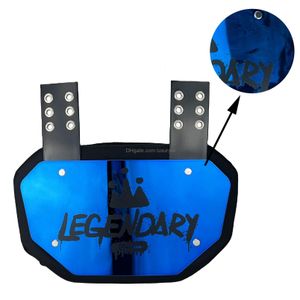 Bollar Factory Football Back Plate Defekt bakre skydd Ledre kudde för spelare 230520 Drop Delivery Sports Outdoors Athletic Outdoor DH0BI