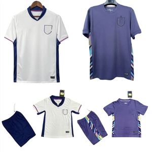 Camisa de futebol da Inglaterra 2024 25 Jerseys de futebol Saka Foden Bellingham Rashford Inglaterra Kane Sterling Grealish National Team Football 23 24 camisas vermelhas azul branco