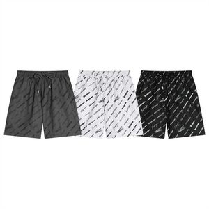 Mens shorts designers avslappnad kort basket kashmir hawaii strand broderi brev tryck sport kör kort hip hop streetwear m-3xl q12