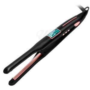 Irons Professional 2 In 1 Curling Iron & Straightener Pencil Flat Iron Mini Hair Straightener for Beard and All Hairstyles Hair Tools