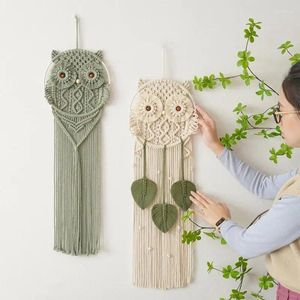 Cameses Boho MacRame Duvar Dekoru Yaratıcı Bohemian Sanat Goblen Odası Ön kapı giriş bahçesi açık hava kreşi