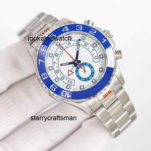 Mens Watch Ro lx Grey Watch Master High Quality White Dial Ceramic Bezel Luxury Men Mechanical Watch 44mm Automatic Movement 904l Steel Band Diving Watch
