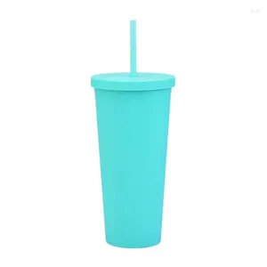 Water Bottles Insulated Tumbler Portable With Straw Double Layer Leakproof Cup Mug Large Capacity Bottle