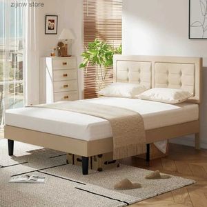 Altre forniture per la biancheria da letto Struttura letto con piattaforma pesante/fondazione per materasso/supporto solido per spaghetti piatti/molla senza custodia richiede una struttura letto grande. Trasporto Y240320