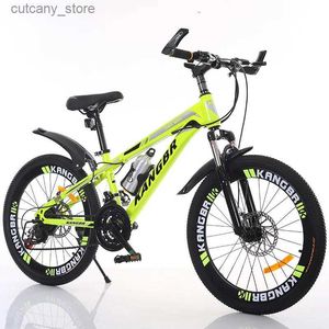 Rowery jazdy Wolface 24/26 cala górskiego roweru Dorośli studenci Inkined Variab Speed ​​Bike Duber Tarc Bruck Absorption RICEC 2021 L240319